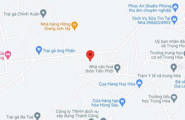 Bản đồ Đỉnh Hóa Vàng Phong Thủy Nhật Huy